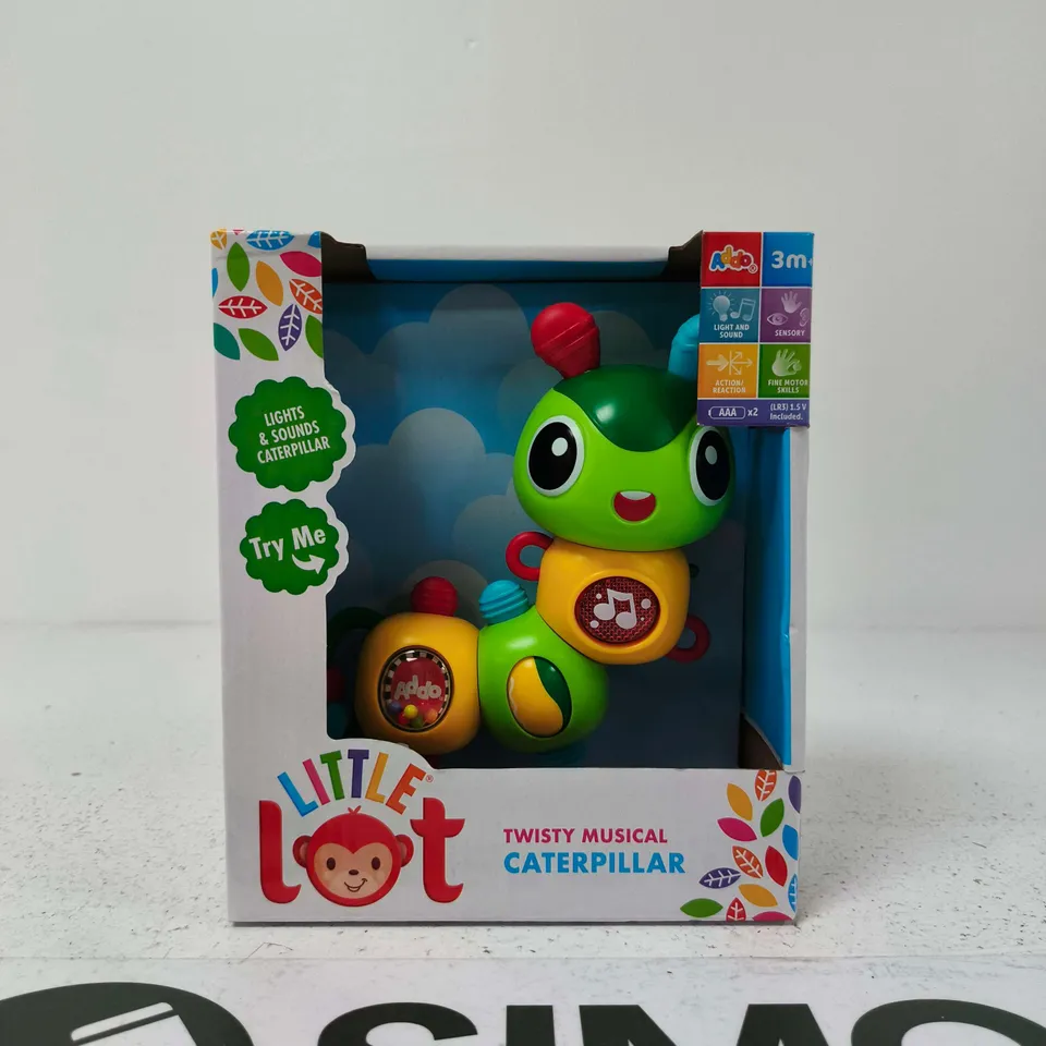 LITTLE LOT TWISTY MUSICAL CATERPILLAR – BOXED