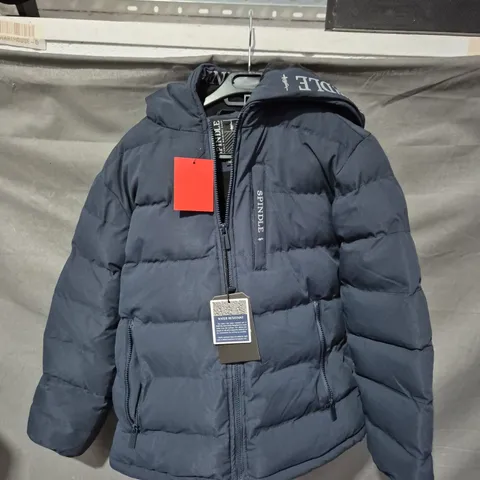 SPINDLE MONTY WATER RESISTANT KIDS' PADDED JACKET IN NAVY - UK 15-16