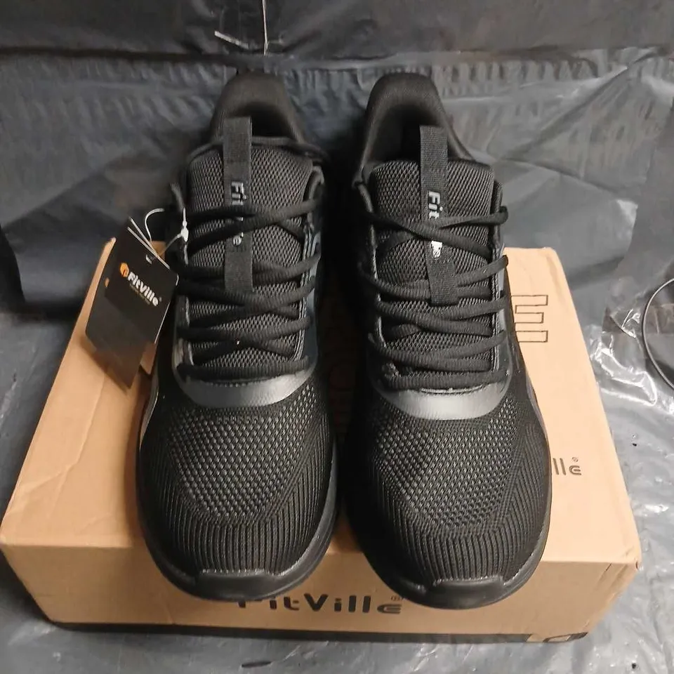 FITVILLE CLOUD STRIDER V3 MEN'S RUNNING SHOES – BLACK SIZE 11