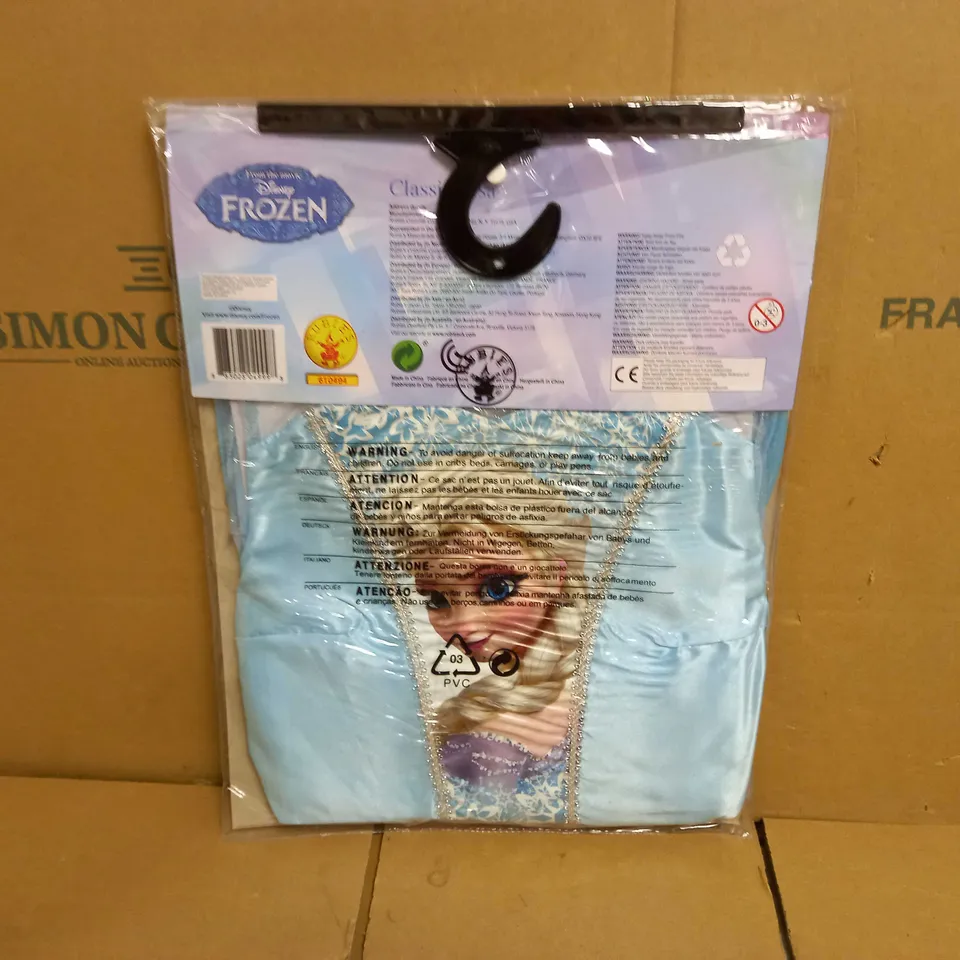 BOX OF APPROX 12 DISNEY FROZEN ELSA CLASSIC DRESS - SIZE 11-12 YEARS
