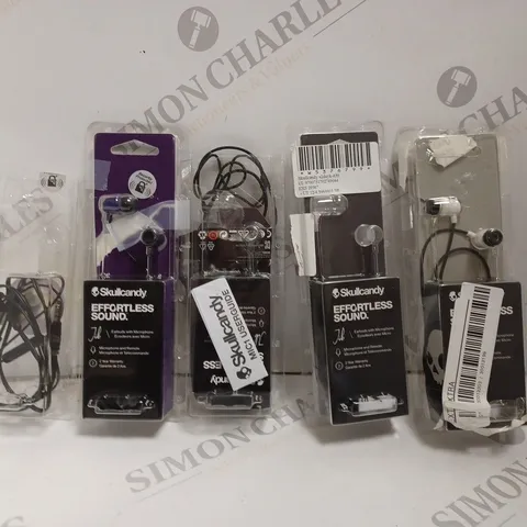 5 X SKULLCANDY JIB WIRED EARPHONES