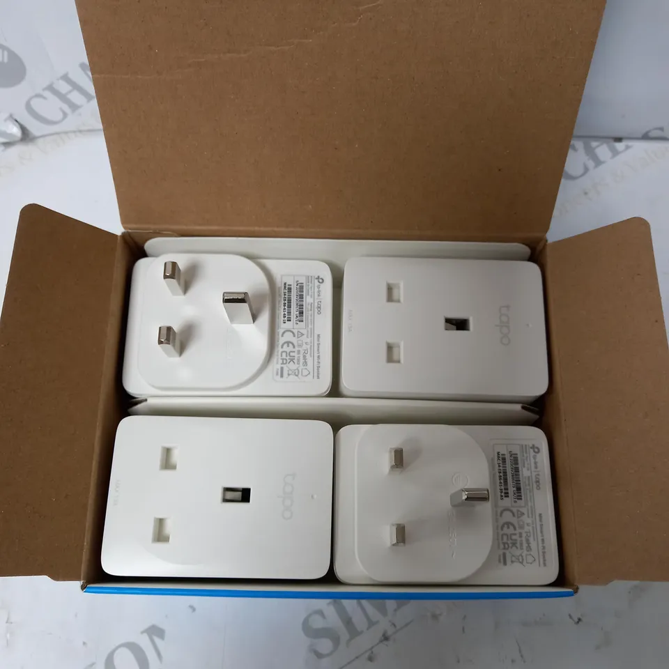 BOXED TAPO MINI SMART WI-FI SOCKET - 4 PLUGS. 