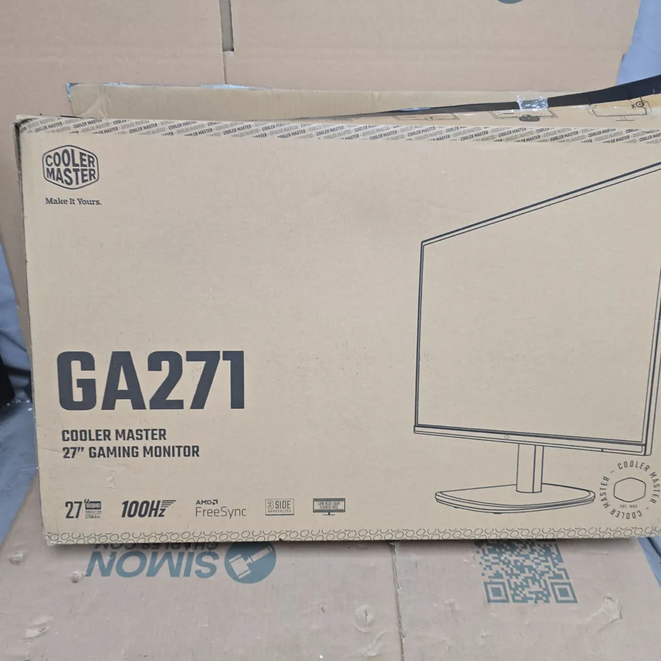 COOLER MASTER GA271 27" GAMING MONITOR - BOXED 