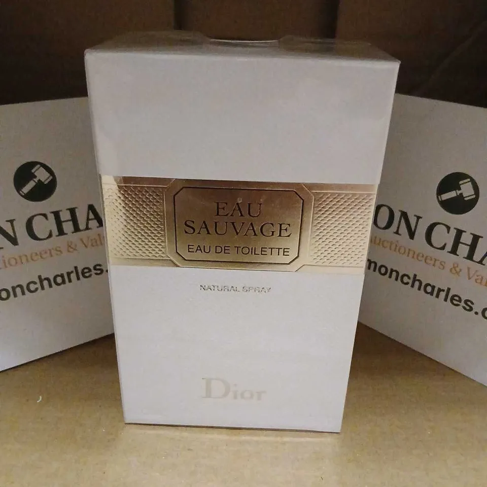 BOXED AND SEALED EAU SAUVAGE EAU DE TOILETTE NATURAL SPRAY DIOR 100ML