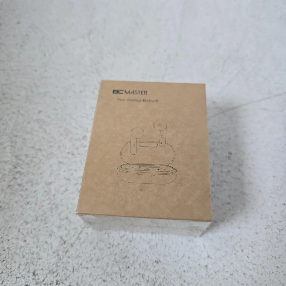BC MASTER TRUE WIRELESS EARBUDS – BOXED - WHITE