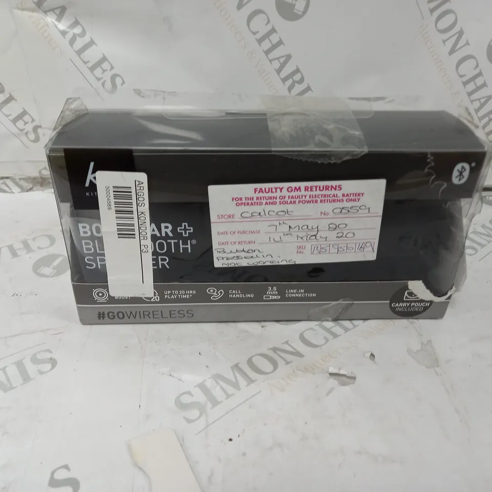 KITOSUND BOOMBAR+ WIRELESS SPEAKER 