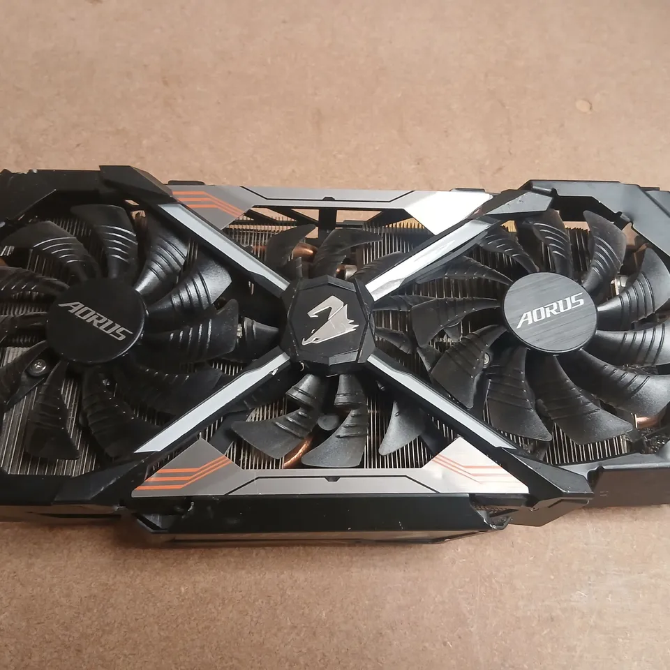 AORUS GRAPHICS CARD – TRIPLE‑FAN COOLING