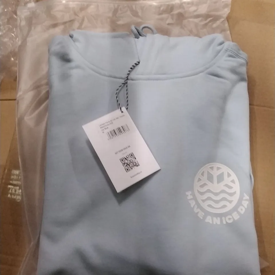 BOX OF MIXED ASSORTMENT OF BRAND NEW BRASS MONKEY CLOTHING ITEMS INCLUDING - HOODIES - SIZES M - APPROXIMATELY X14 ITEMS