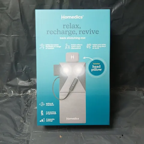 Homedics back stretching mat with head pillow (BM-AC980VC-EB)