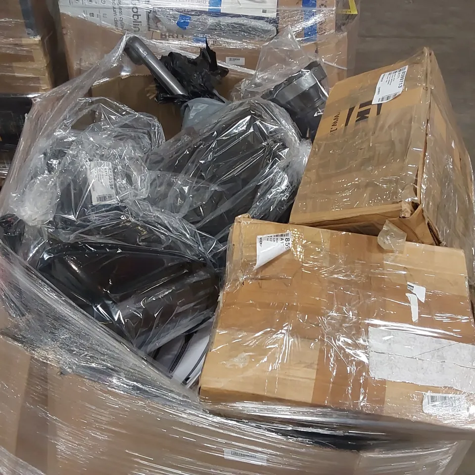 PALLET OF APPROXIMATELY 24 UNPROCESSED RAW RETURN HOUSEHOLD AND ELECTRICAL GOODS TO INCLUDE;