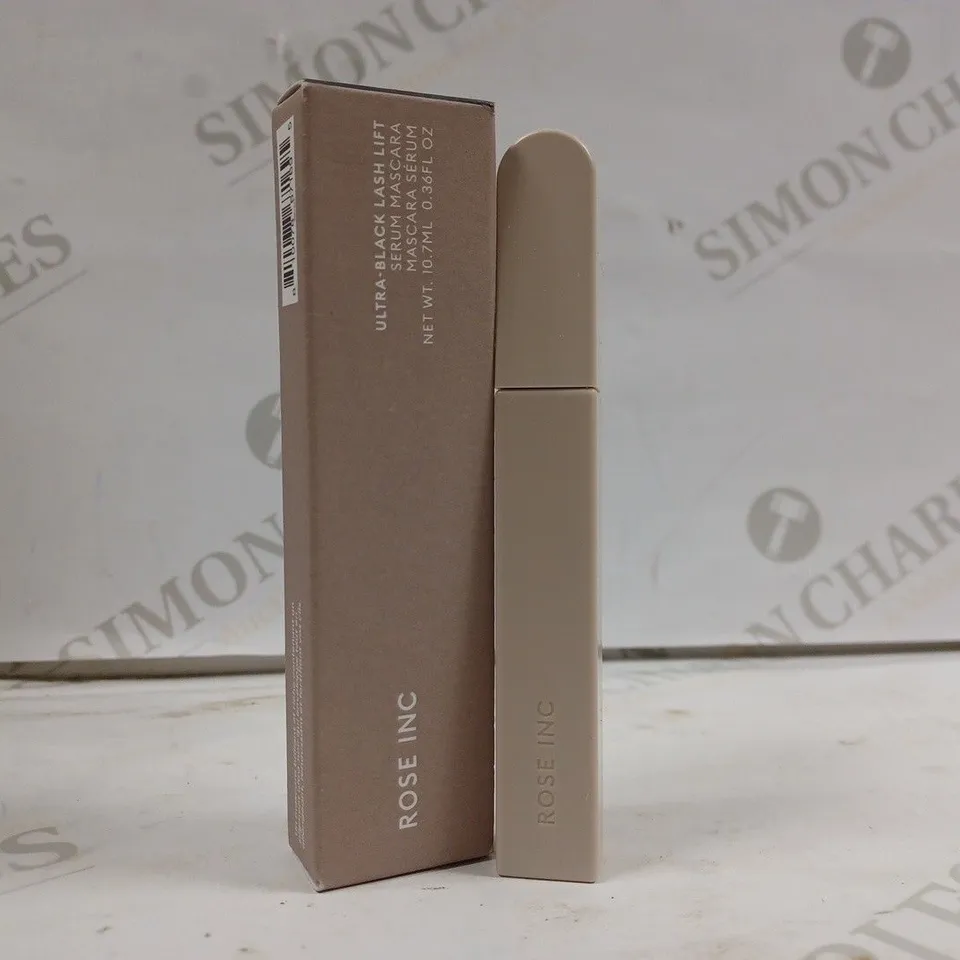 ROSE INC ULTRA-BLACK LASH LIFTING SERUM MASCARA #BLACK 