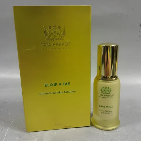 BOXED TATA HARPER ELIXIR VITAE ULTIMATE WRINKLE SOLUTION - 30ML