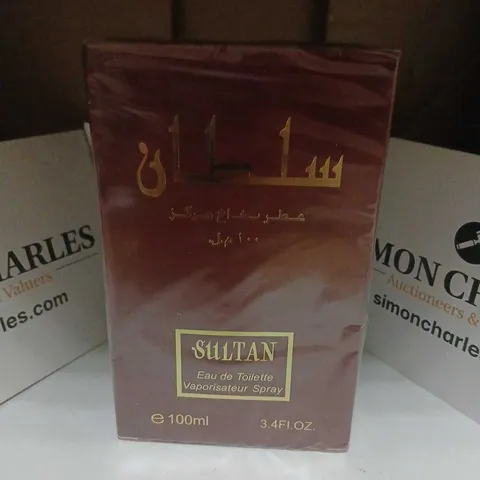 BOXED AND SEALED SULTAN EAU DE TOILETTE 100ML