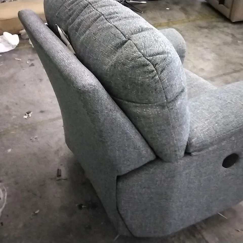 QUALITY BRITISH DESIGNED & MANUFACTURED G PLAN PETROL BLUE ELECTRIC RECLINING ARMCHAIR