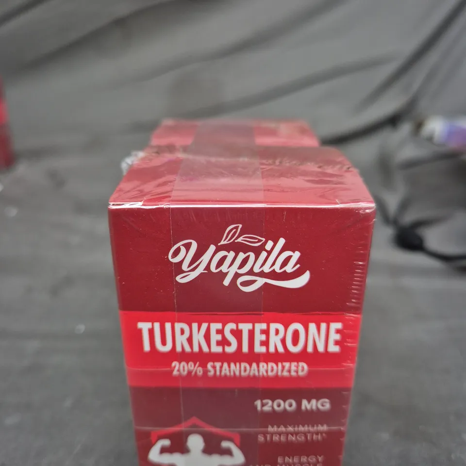 YAPILA TURKESTERONE 20% STANDARDIZED – 1200 MG, 60 CAPSULES