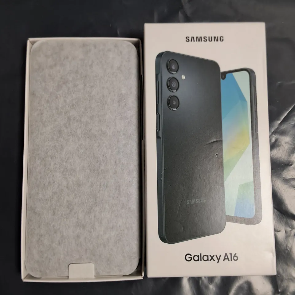 BOXED SAMSUNG GALAXY A16 128GB IN BLACK - SM-A165F