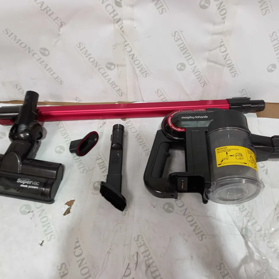 MORPHY RICHARDS CORDLESS SUPERVAC