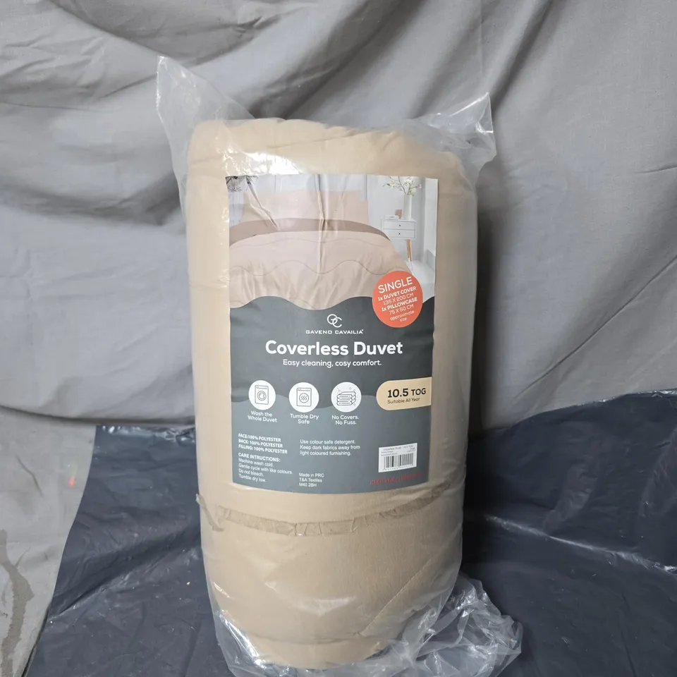GAVENO CAVALIA COVERLESS DUVET – SINGLE, 10.5 TOG 