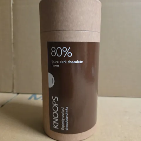KNOOPS 80% EXTRA DARK CHOCOLATE FLAKES
