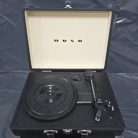 BUSH CLASSIC TURNTABLE IN BLACK