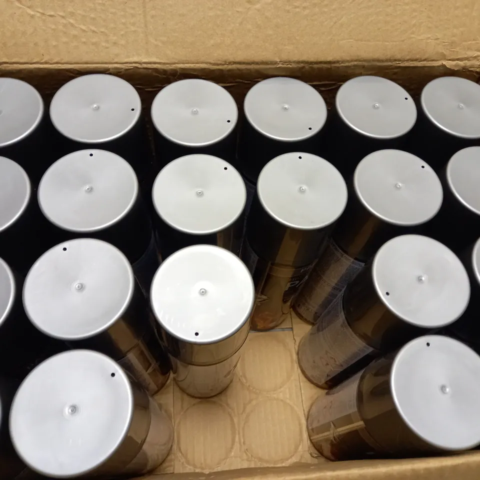 BOX OF 24 PAINT FACTORY HIGH TEMP PAINT IN SILVER MAT 