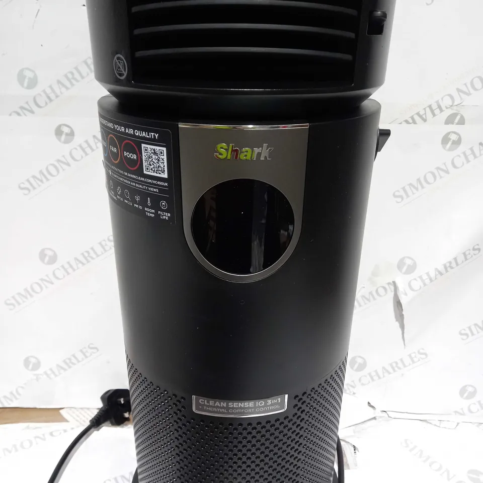BOXED SHARK 3-IN-1 AIR PURIFIER, HEATER & FAN HC450