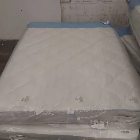 QUALITY BAGGED DESIGNER KING SIZE 150cm AIRSPRUNG LUXURY QUILTED MEDIUM MATTRESS