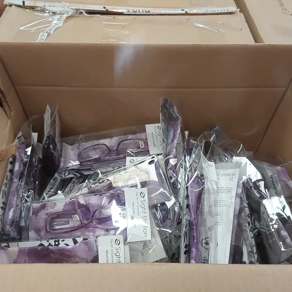 PALLET CONTAINING APPROXIMATELY 3137x PAIRS OF BRAND NEW FOSTER GRANT/SIGHT STATION READING GLASSES