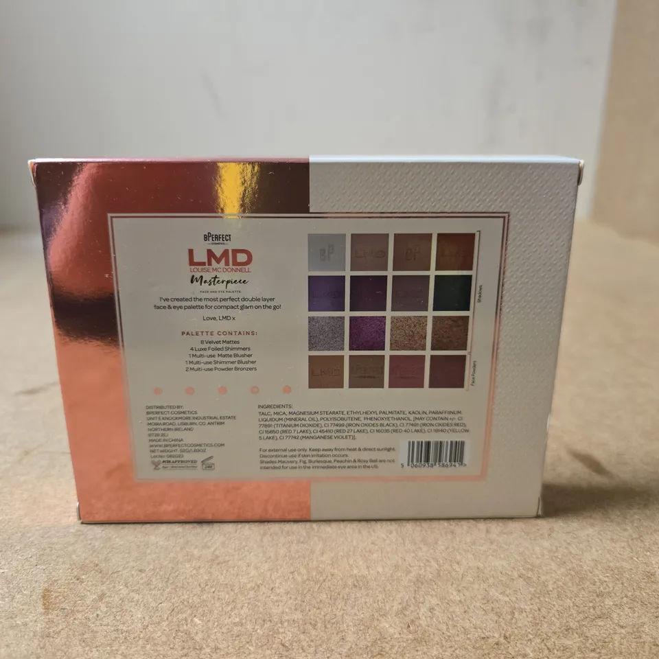 BPERFECT LMD MASTERPIECE FACE AND EYE PALETTE