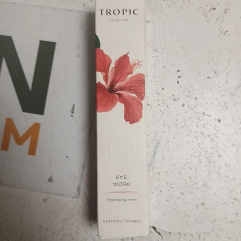 TROPIC SKINCARE EYE WORK HYDRATING SERUM β 15ML, COSMOS ORGANIC