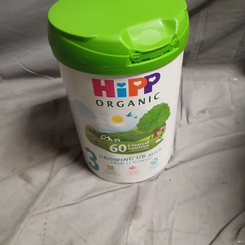 HIPP ORGANIC GROWING UP MILK 3 TODDLER FORMULA – TIN
