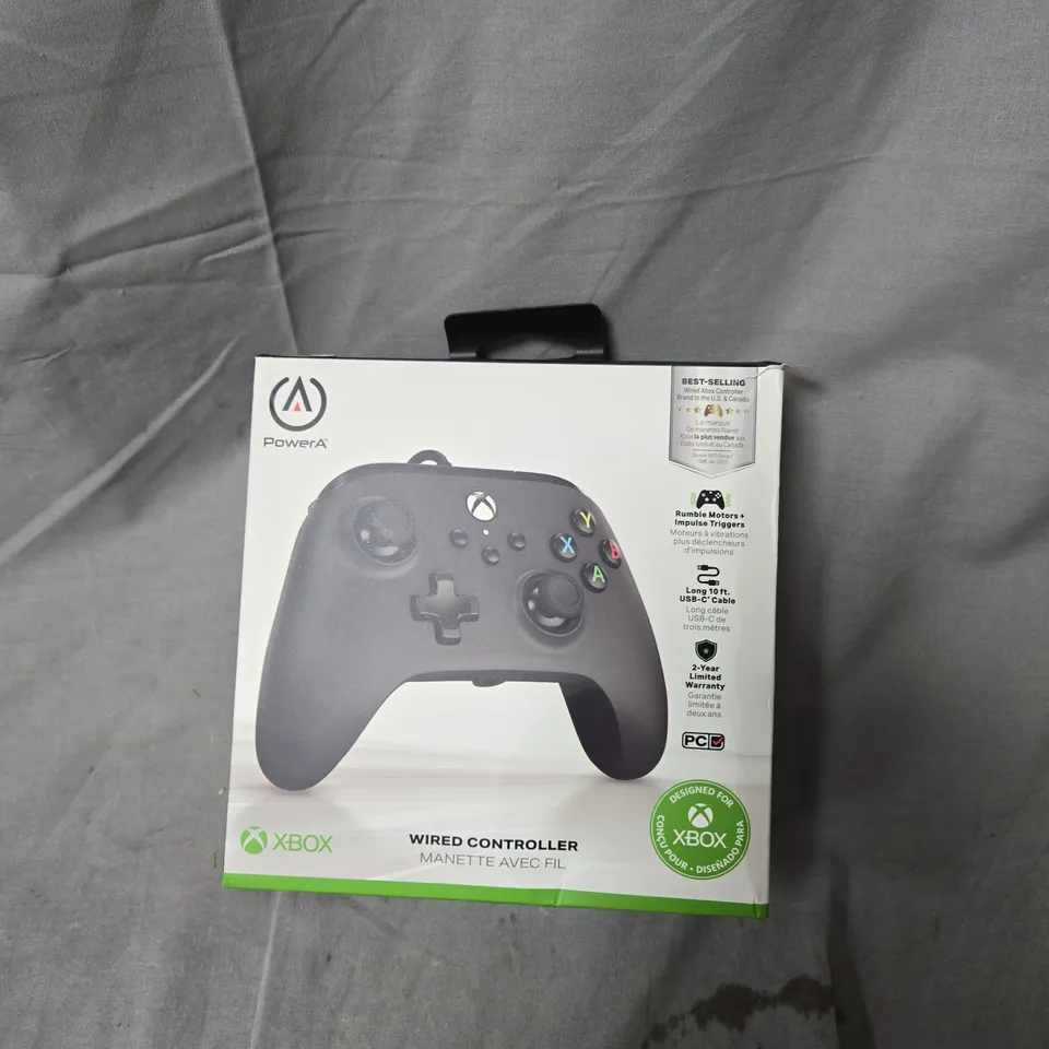 POWER A WIRED CONTROLLER FOR XBOX SERIES X,S - BLACK