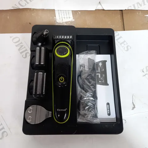 BOXED KEMEI RECHARGEABLE 5 IN 1 GROOMING KIT