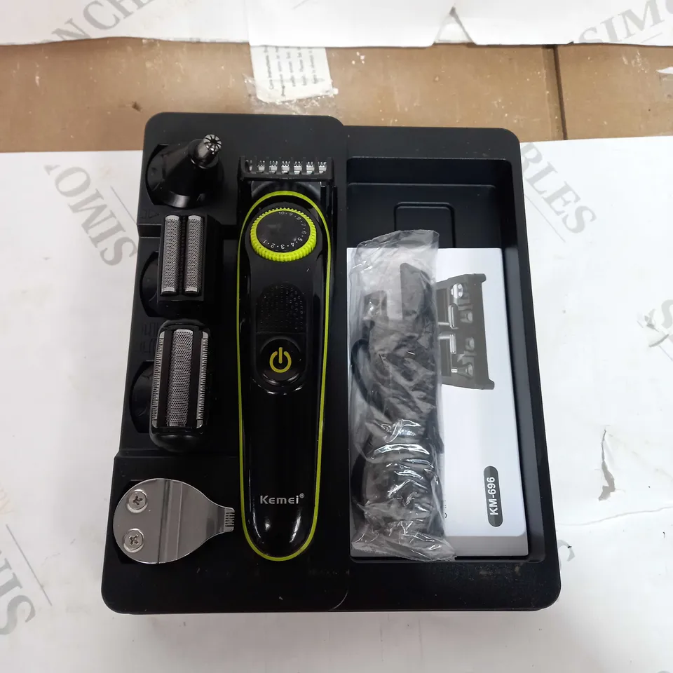 BOXED KEMEI RECHARGEABLE 5 IN 1 GROOMING KIT 