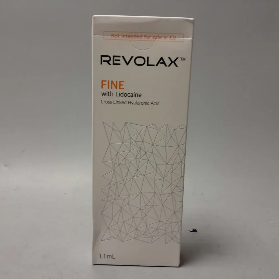 BOXED AND SEALED REVOLAX FINE WITH LIDOCAINE (1.1ml)