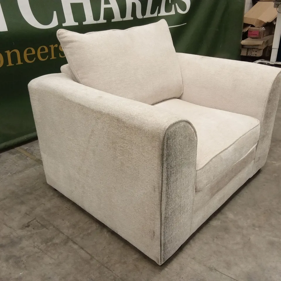 SOHO FABRIC ARMCHAIR - NATURAL RRP £499