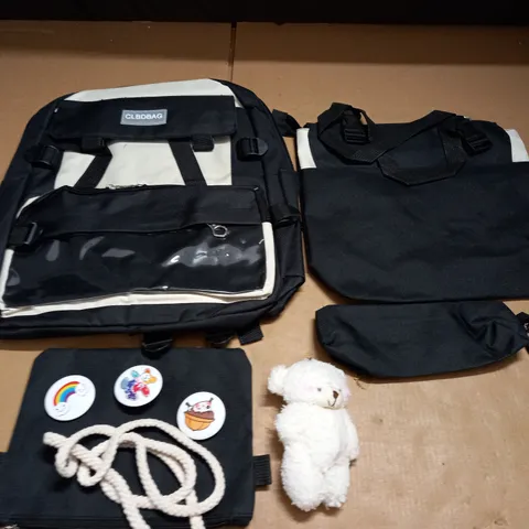 4-PIECE CLBDBAG BACKPACK SET