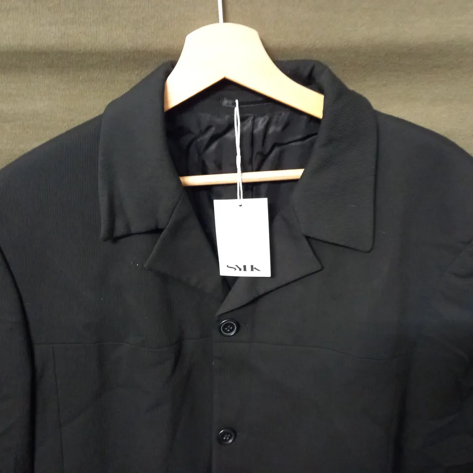SYLK BLACK JACKET - 44"