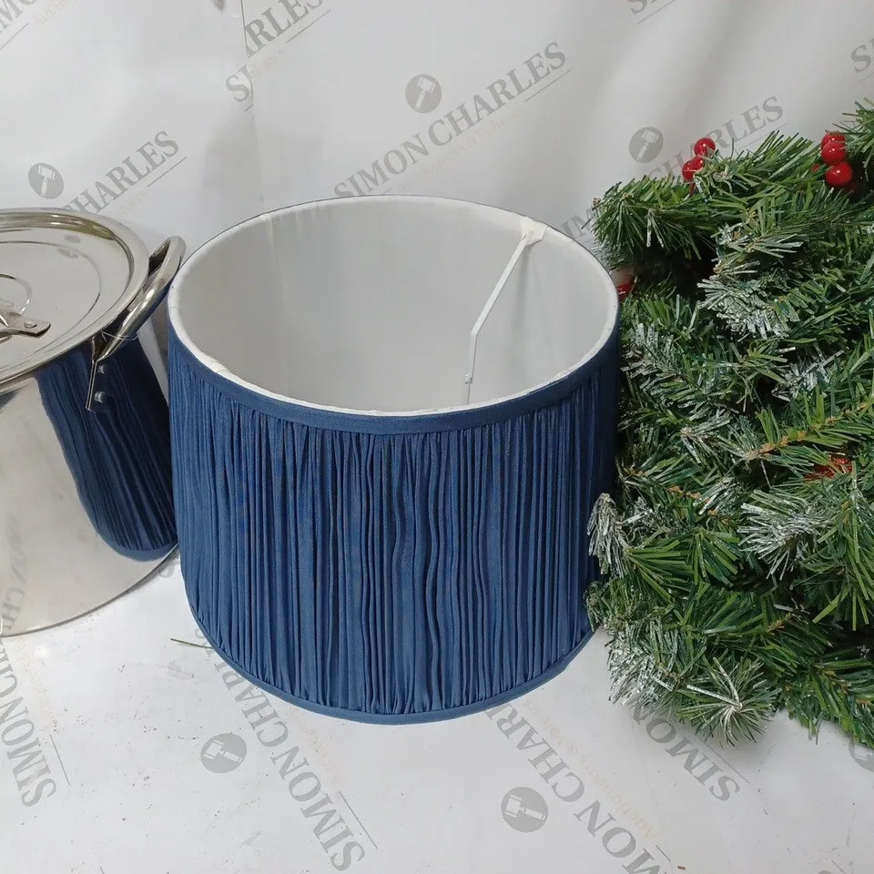 LAMPSHADE, COOKING POT, AND FESTIVE MANTLE DECORATION