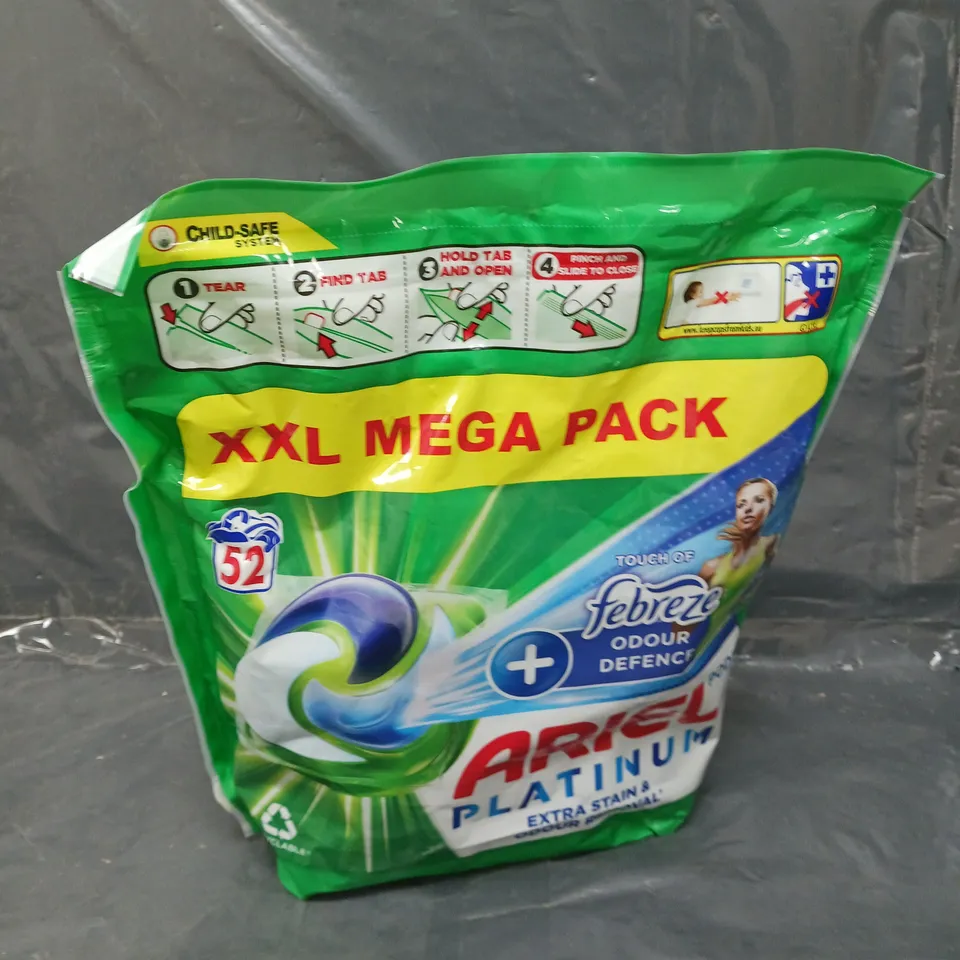 SEALED ARIEL PLATINUM WASHING MACHINE PODS XXL PACK - COLLECTION ONLY 