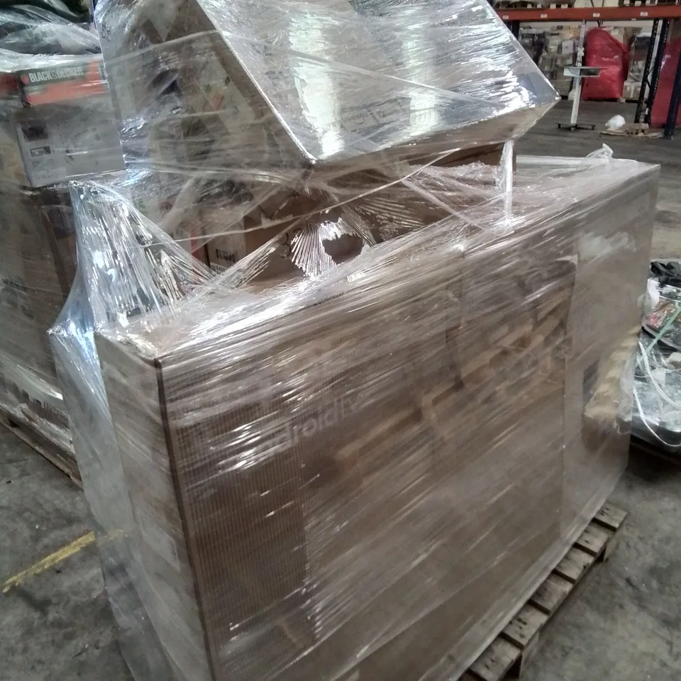 PALLET OF APPROXIMATELY 12 UNPROCESSED RAW RETURN TELEVISIONS TO INCLUDE;