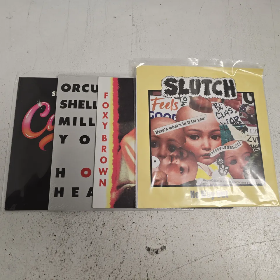 APPROXIMATELY 10 ASSORTED 7" VINYLS TO INCLUDE SLUTCH, FOXY BROWN, ETC