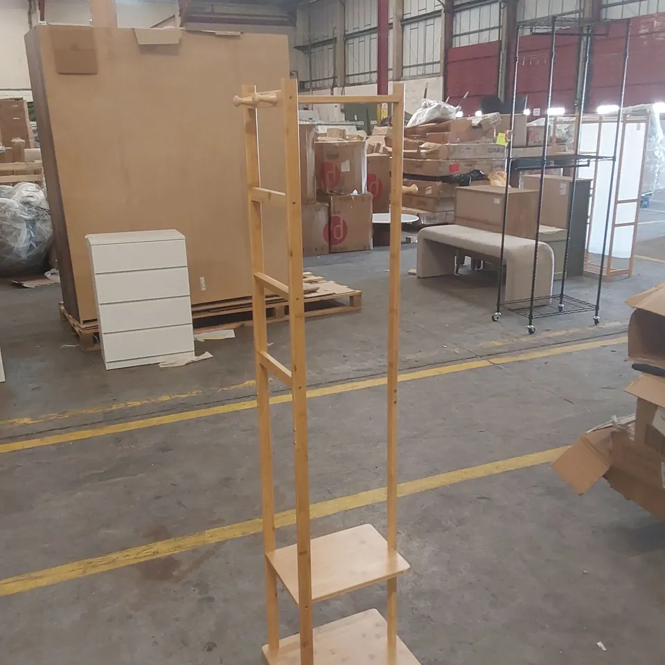 DESIGNER BAMBOO COAT RACK