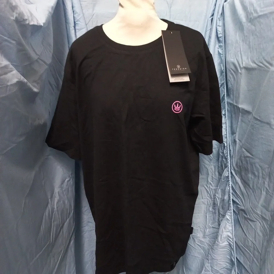 TERREIGN KOI THEMED BLACK T-SHIRT - XL