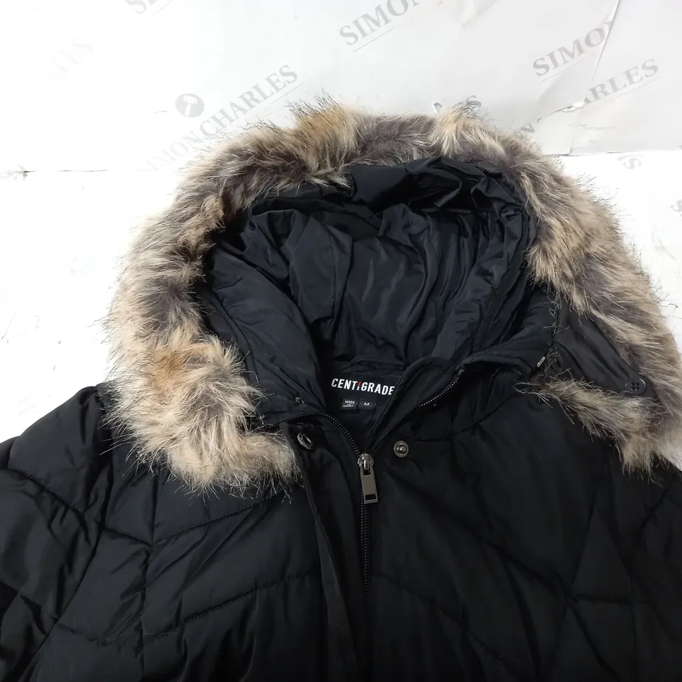 CENTIGRADE PADDED COAT BLACK MEDIUM