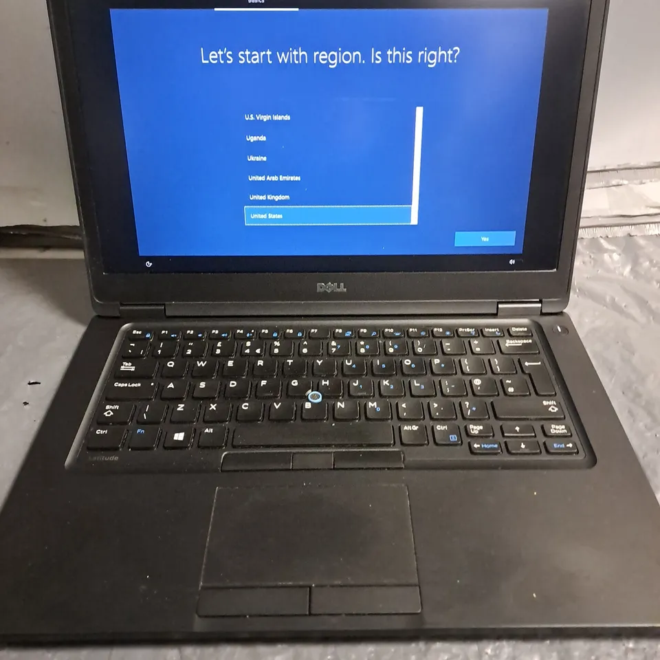 UNBOXED DELL LATITUDE 5480 LAPTOP - BLACK