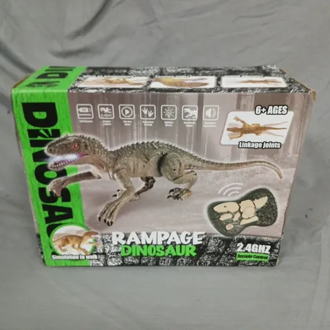 RAMPAGE DINOSAUR REMOTE-CONTROL TOY – BOXED (2.4GHZ)