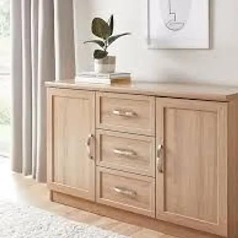 BOXED CAMBERLEY SIDEBOARD - OAK EFFECT (1 BOX)