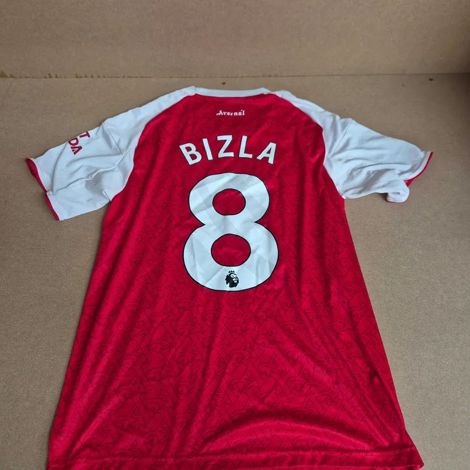 ADIDAS ARSENAL HOME JERSEY (#8 - BIZLA) - MEDIUM