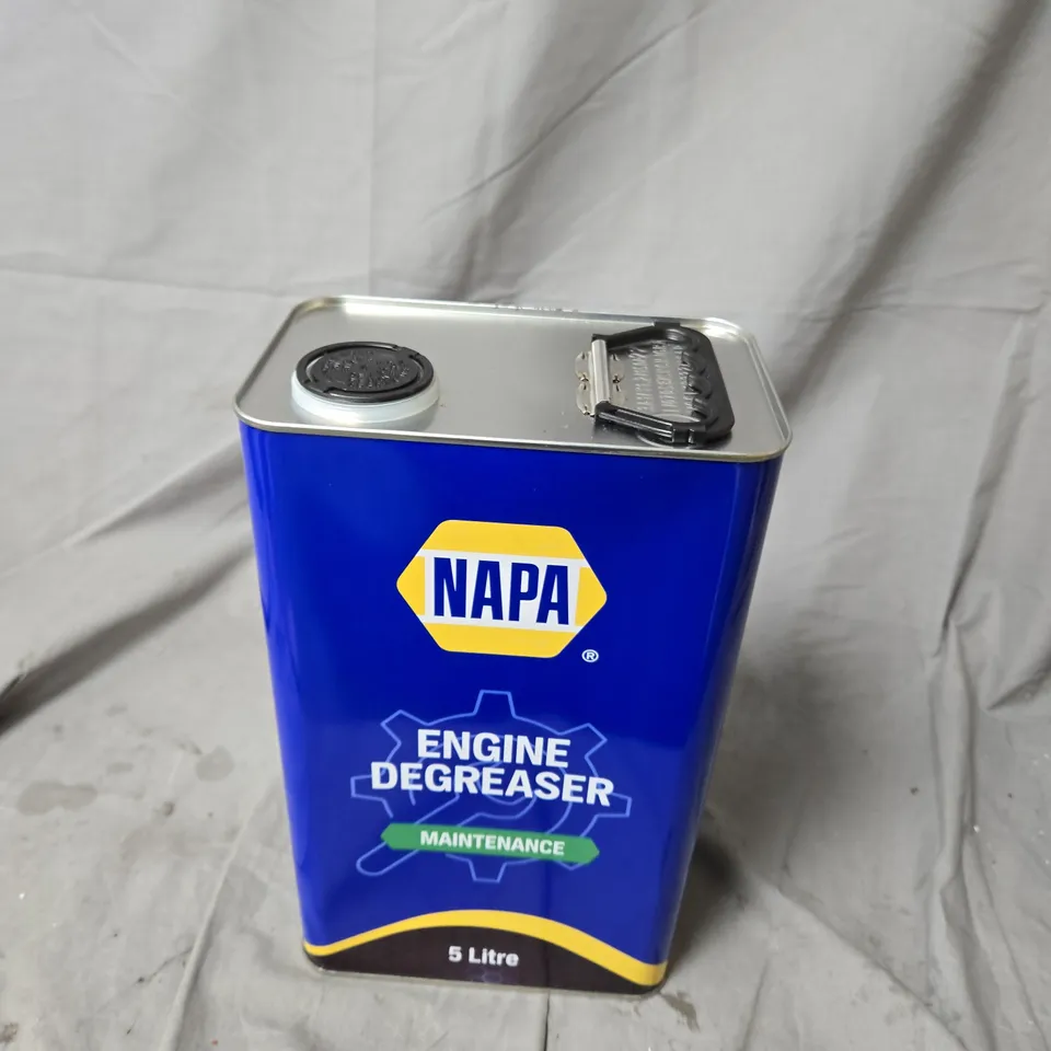 BOX OF 4 NAPA ENGINE DEGREASER – MAINTENANCE, 5 LITRE